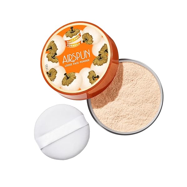AIRSPUN COTY LOOSE FACE POWDER, NATURALLY NEUTRAL, SHELF