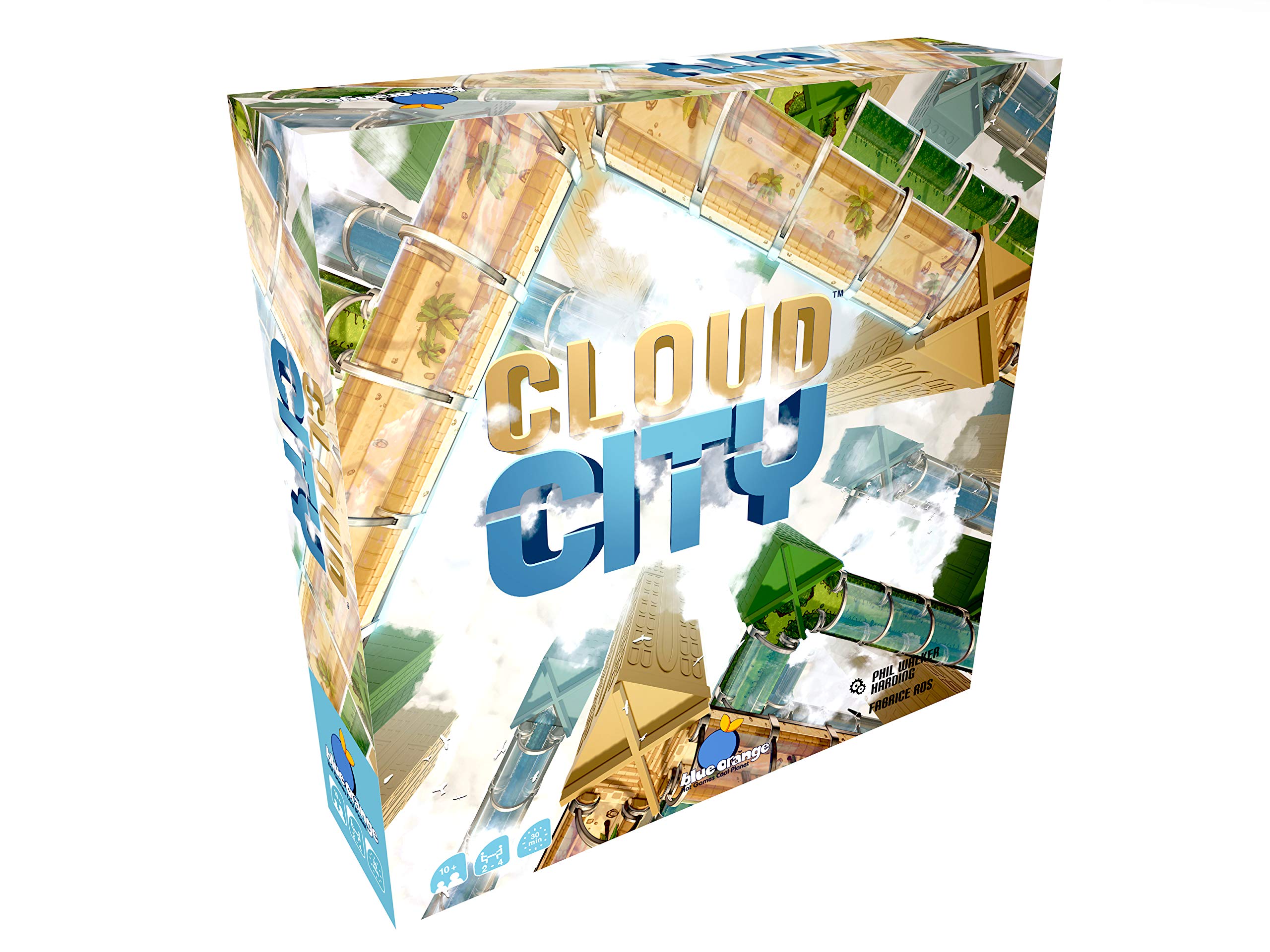 Blue Orange | Cloud City | Strategy Game | Ages 10+ | 2-4 Players | 45 Minutes Playing Time