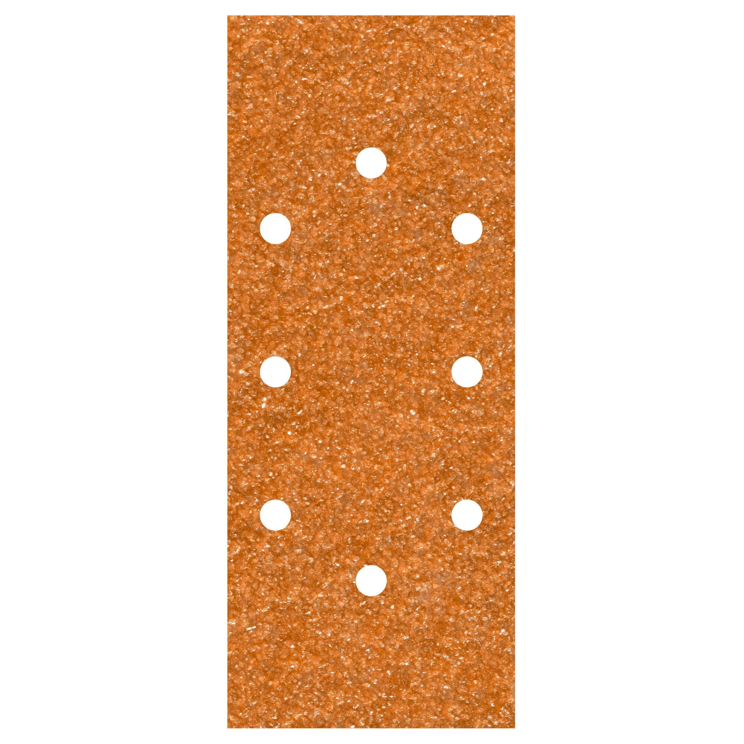 wolfcraft 5 Easy-Fix Sanding Sheets for Wood/Metal, 93 x 230 mm, grain 120 I 1973000