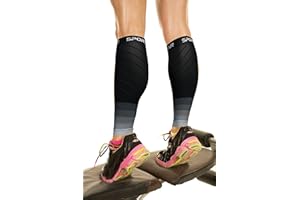 PHYSIX GEAR SPORT Physix Gear Calf Compression Sleeves - Shin Splint Support for Running, Enhanced Performance & Comfort for Men & Women