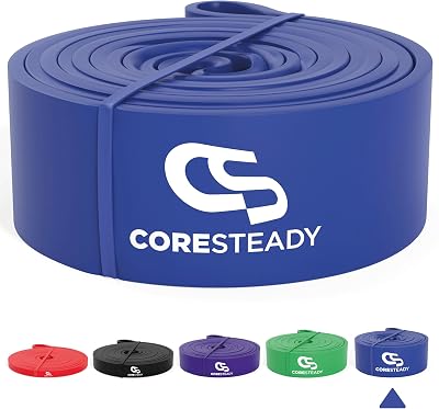 Coresteady Pull Up Bands Resistance Bands 30-80kg Blue Elastic Loop