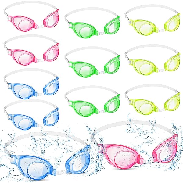 thumbnail image 2 of Cute Cartoon Unicorn Swim Goggles Waterproof Anti Fog Swimming Goggles 2 of 14