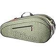 WILSON Team Tennis Racket Bag - Heather Green and Heather Grey