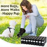 Lifegogo Dog Poo Bags Rolls with Dispenser Unscented Extra Thick 57 Rolls view 6