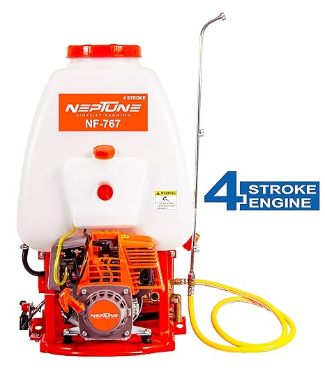 NEPTUNE SIMPLIFY FARMING 20 L Power Sprayer with 4 Stroke Petrol Engine (Output: 6-8 L/min)