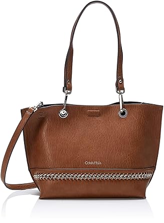 Calvin Klein Sonoma Bubble Lamb Woven Chain Small Tote