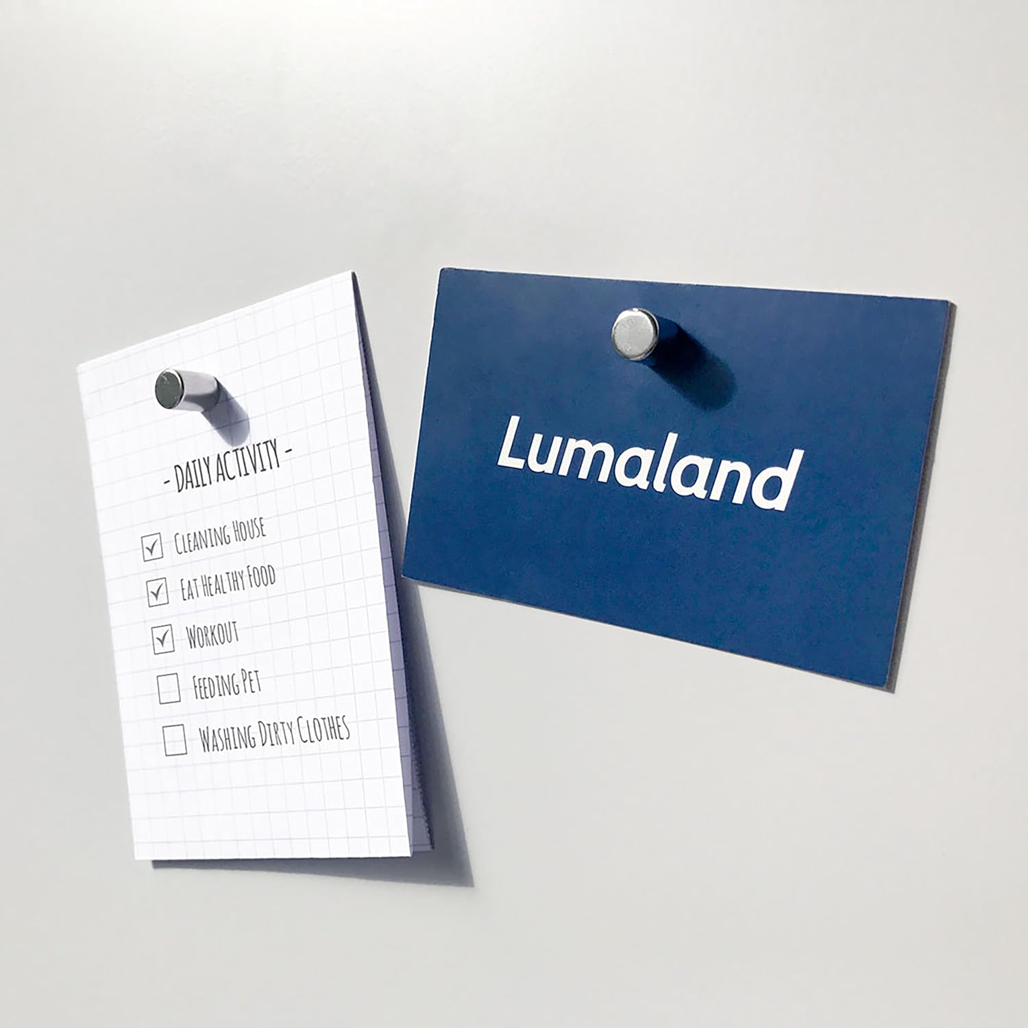 Lumaland Imán Imanes de Varios tamaños y Formas 8 x 10 mm 20 ...