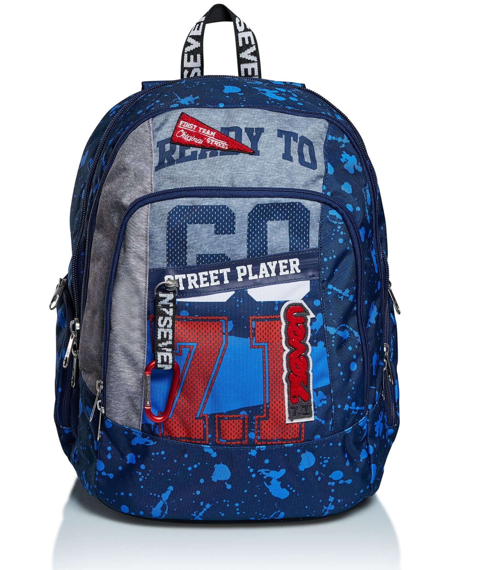 Seven Advanced Backpack - Street Player - Double Compartment - School and Leisure