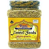 Rani Fennel Seeds (Saunf Sabut) Whole Spice 16oz (454g) All Natural ~ Gluten Friendly | NON-GMO | Vegan | Indian Origin