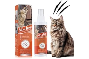 PUDXLRE Cat Deterrent Spray. Cat Repellent Indoor for Cat and Kitten. Effective Cat Repellent Spray Training Aid for Furniture, Curtain, Sofa, Floor, Plant, Rugs, Indoor and Outdoor Use. 120ML