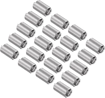 CoCud 5/16-18 UNC 3D Wire Thread Inserts 304 Stainless Steel Helical 20pcs