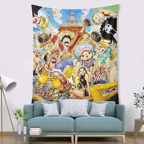 Aermarse One Piece Tapestry Anime Tapestry Luffy Tapestry Gaming 