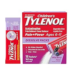 Children's Tylenol Dissolve Packs with 160 mg