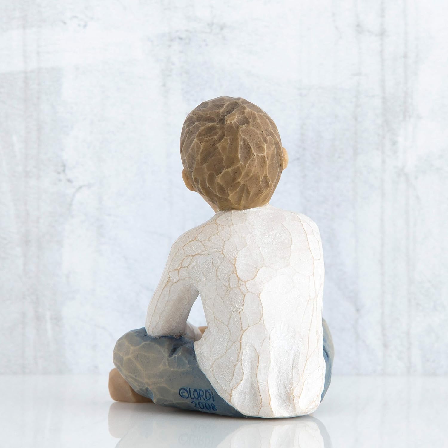 Willow Tree Imaginative Child Figurine, Cream, 4.1 x 2.8 - Image 4