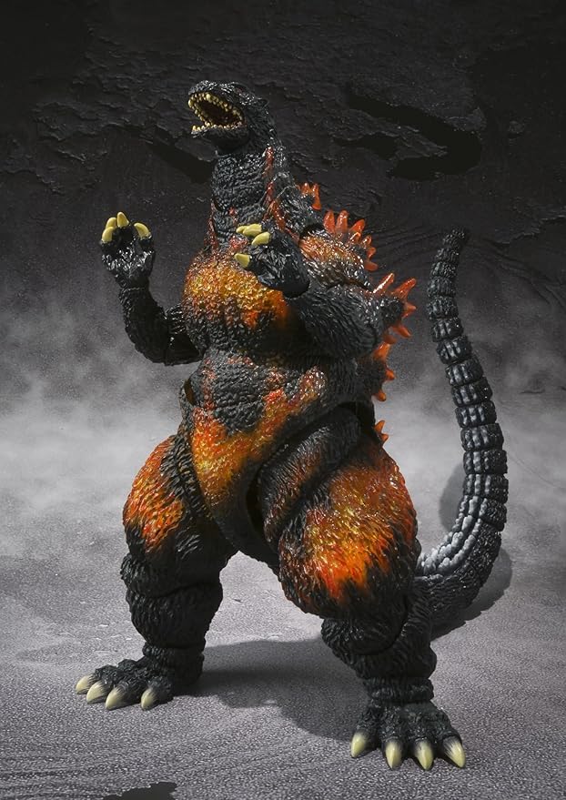 sh monsterarts burning godzilla