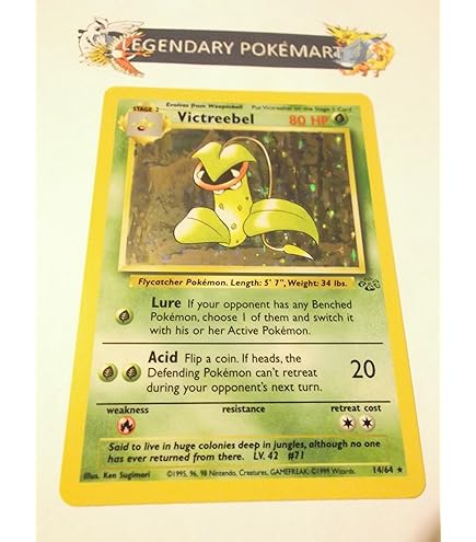 Amazon.com: Pokémon Raichu Holofoil - Fossil - 14 [Toy] : Toys & Games