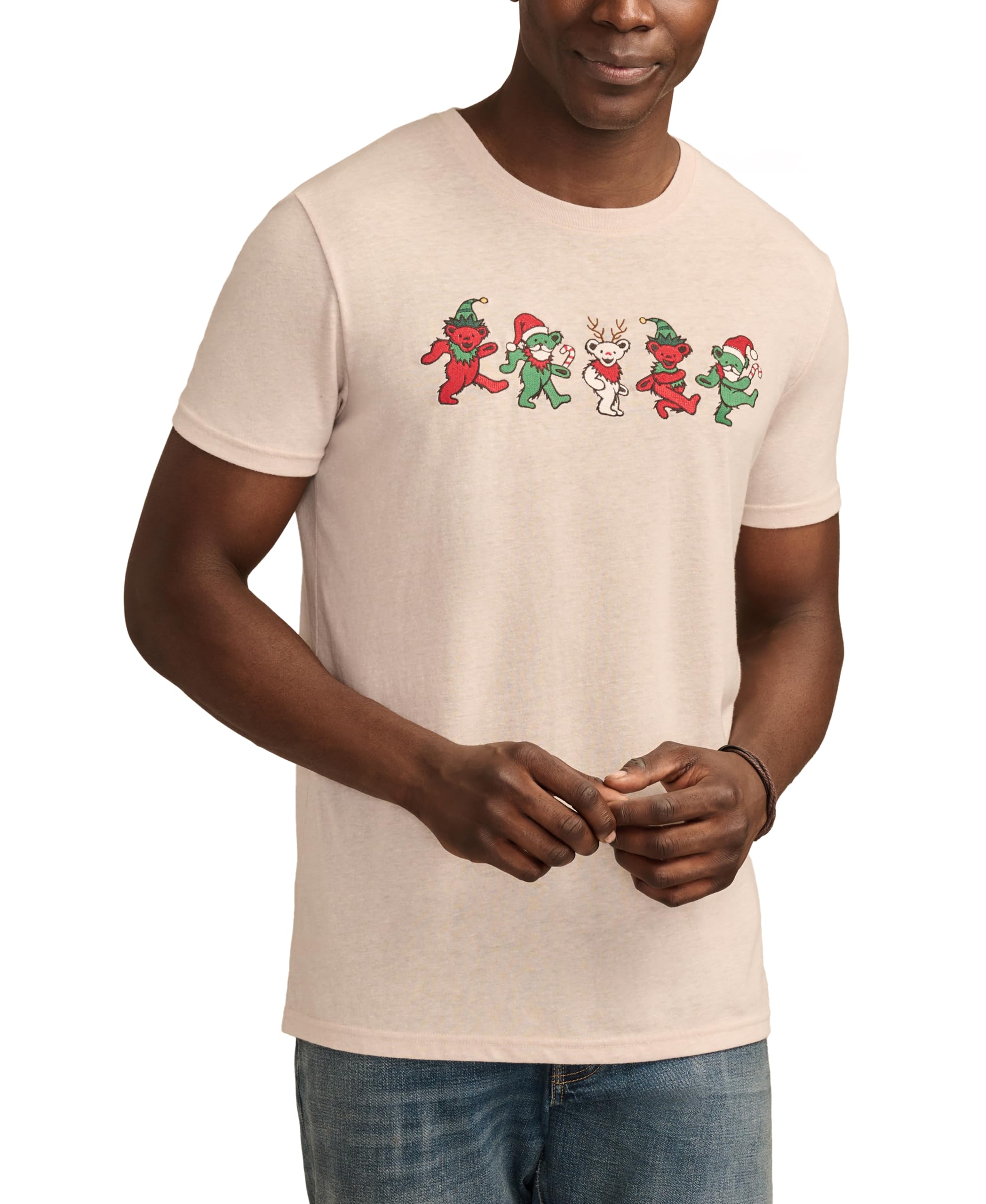 Lucky Brand Men’s Graphic Tee, Cement