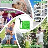 CLMCL Expandable Garden Hose 25ft with 8-Pattern Nozzle Green view 6