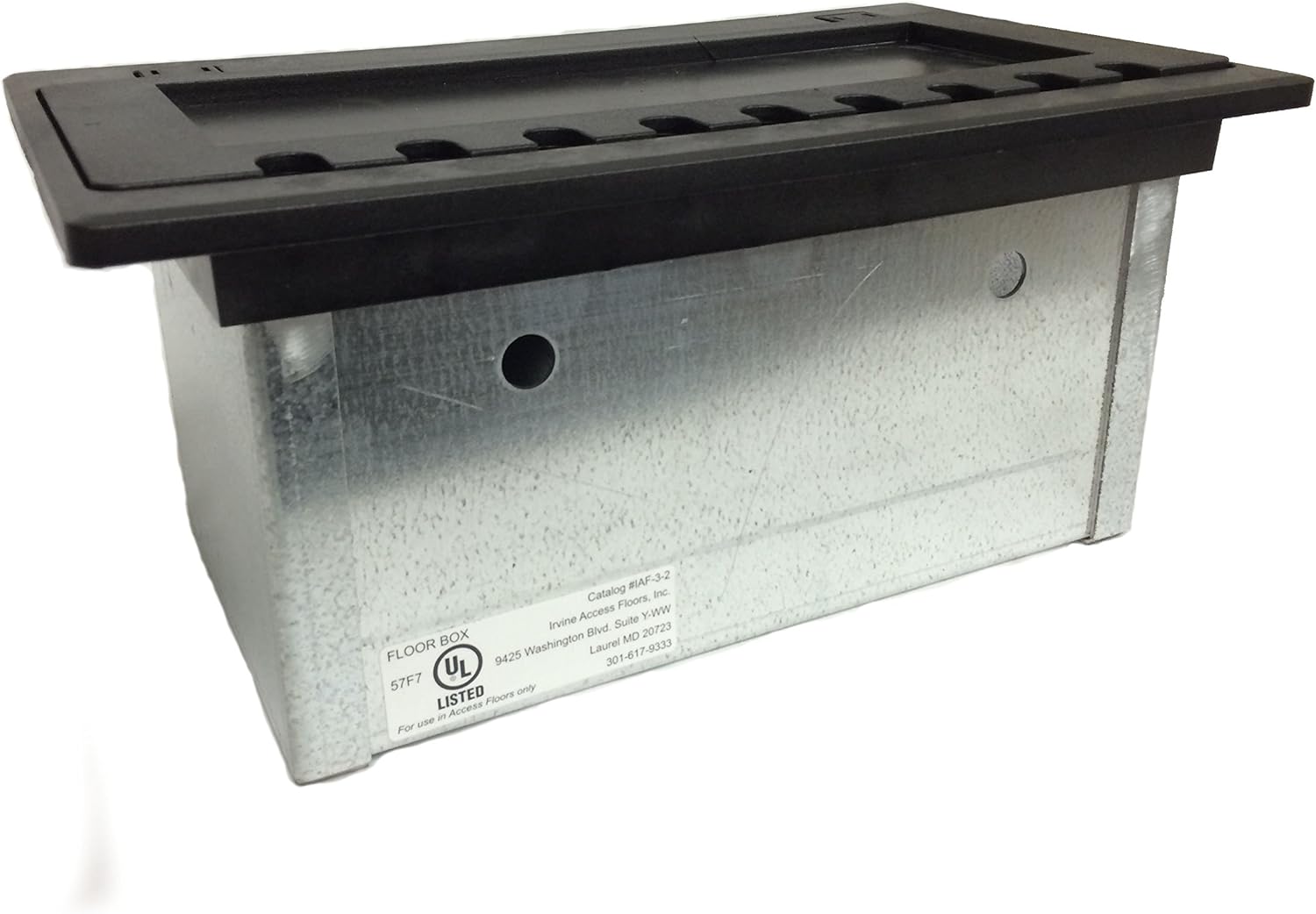 In Floor Electrical Box With Cover Large Amazon Com