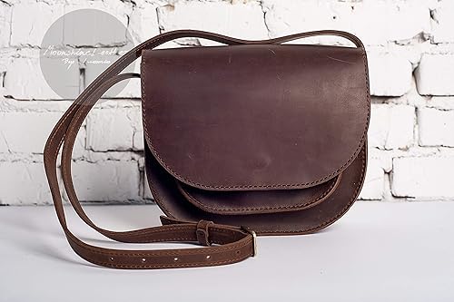 womens leather saddle bags