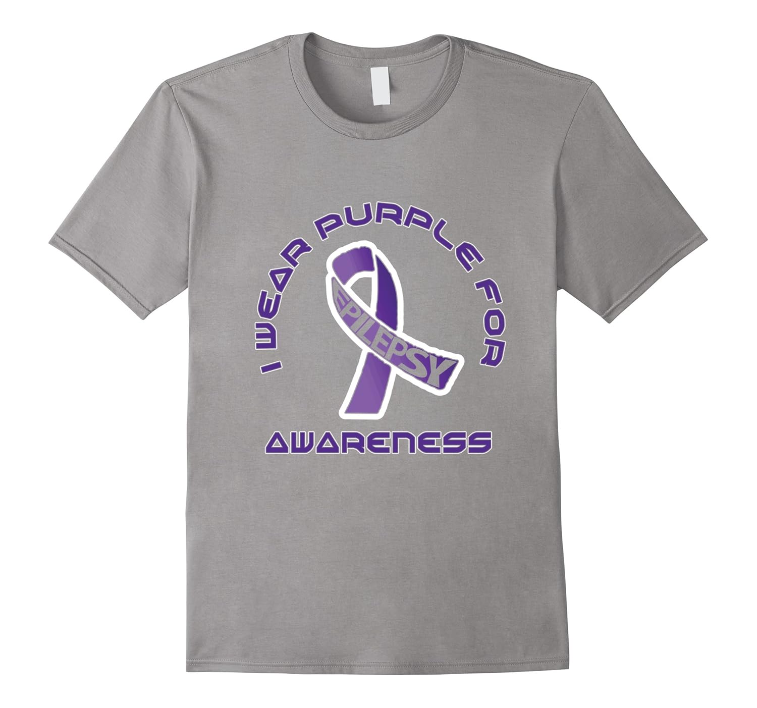 I Wear Purple For Epilepsy Awareness November T Shirt-ANZ