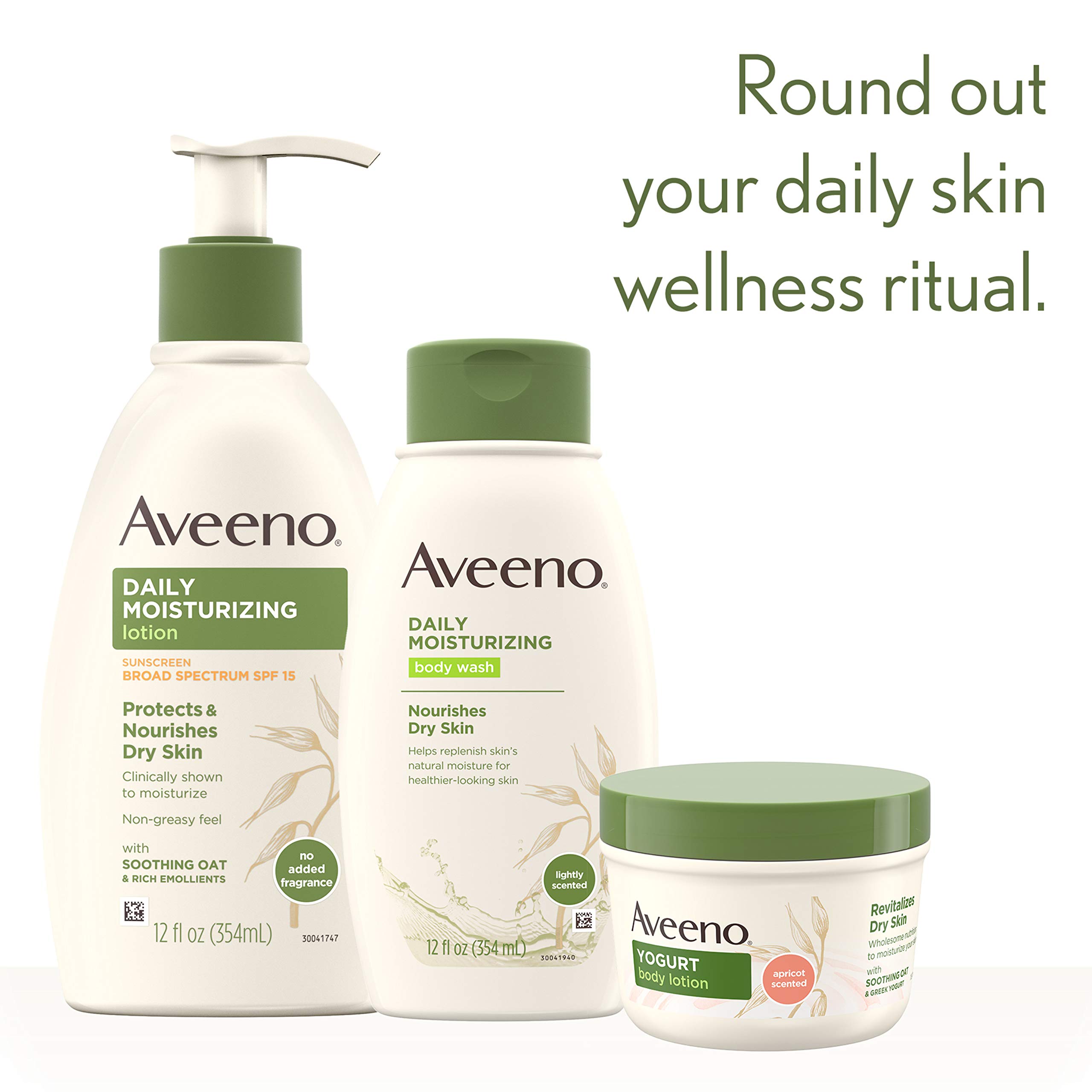 Aveeno Daily Moisturizing Body Lotion with Soothing Oat and Rich