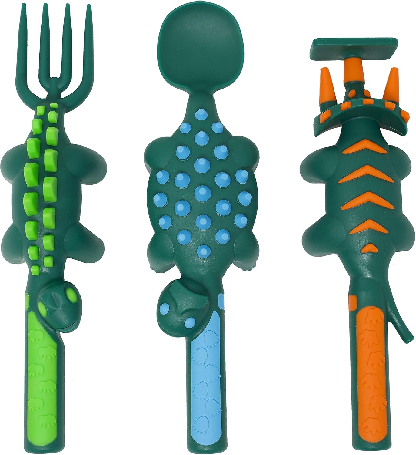 Constructive Eating 1 Dinosaur Utensil Set for Toddlers, Infants