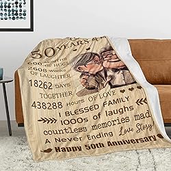Antonia Bellamy 50th Anniversary Blanket