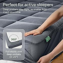 Ultra Soft Queen Size Mattress Topper - Viscose