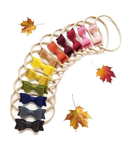 fall bows for baby girl