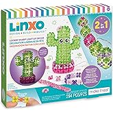 Make It Real: LinXo: Lookin' Sharp! Light-Up Decor - 2-in-1 Create A Light-Up Cactus OR Fairy String Lights - 294pc DIY Craft Kit, Girls & Kids Age 6+