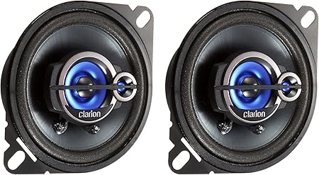 Amazon Co Jp Clarion クラリオン Srt1033 10cmマルチアキシャル3wayスピーカー 2 本1組 Srt1033 車 バイク