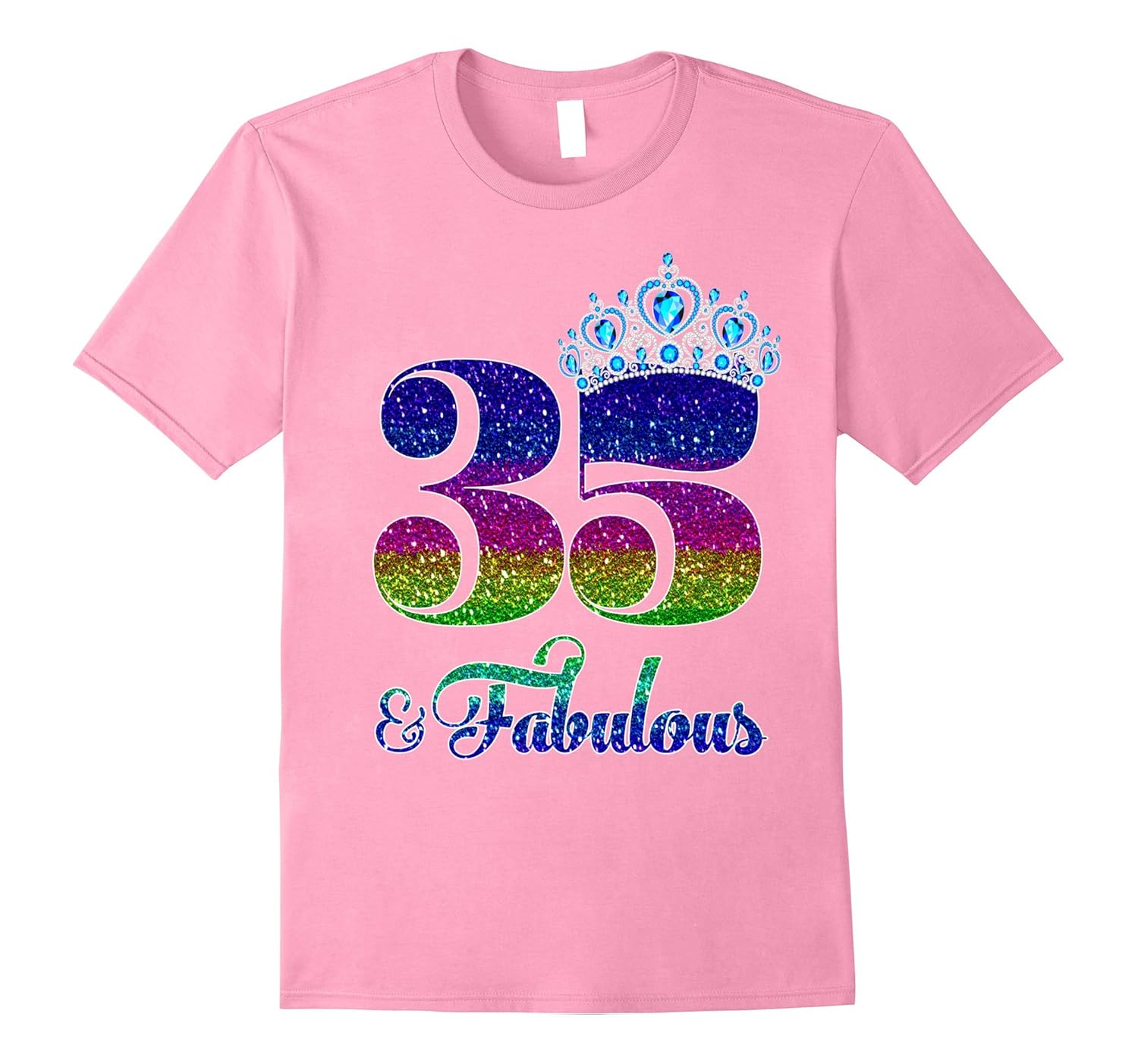 35 And Fabulous TShirt Queen 35th Birthday Shirt-PL – Polozatee
