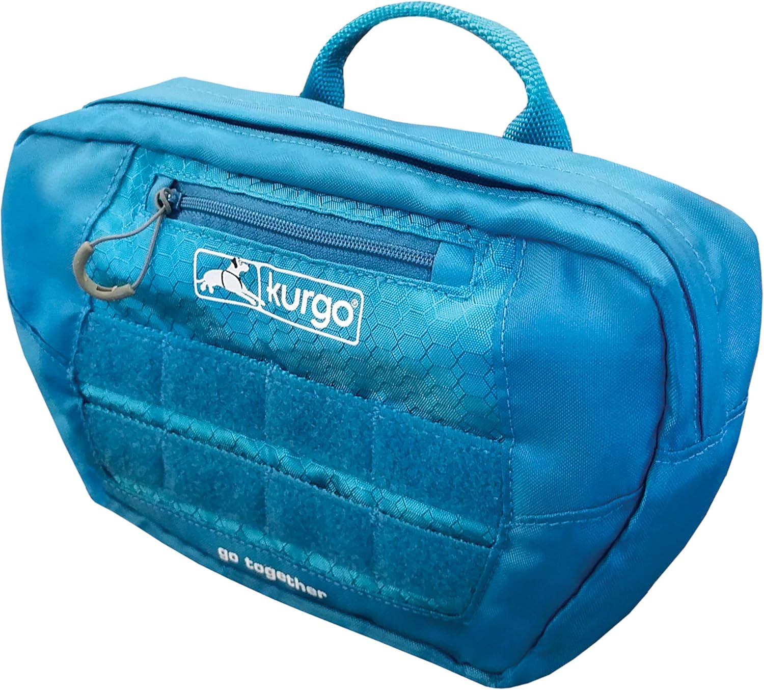 Kurgo RSG Pack Pannier, Expandable Backpack Pannier Attachment for Harnesses, Two Zippered Pockets, Durable Ripstop Fabric