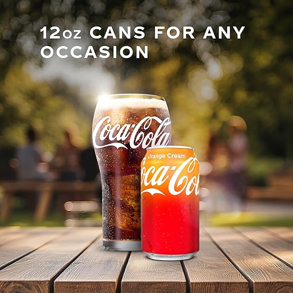 COCA-COLA ORANGE CREAM SODA, 12 OZ. CANS (PACK OF 12)