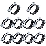 PEROMI 10 PCS Split Ring Pipe Hanger Heavy Duty