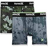 Hurley boys Classic Boxer Briefs (2-pack)-discontinued