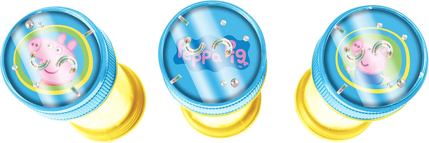 HTI Peppa Pig 2 In 1 50ml Bubble Solution With Bubble Wand & Maze, Multicolor - Image 5
