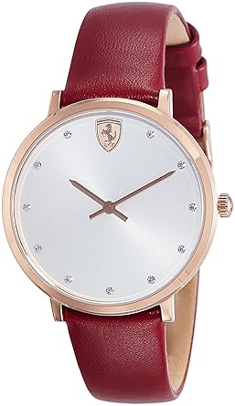 Scuderia Ferrari Donna Analog White Dial Womens Watch - 0820022