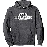 Team Mclaren | Proud Family Surname, Last Name Gift Pullover Hoodie
