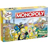 Monopoly The Simpsons Board Game | Based on Fox Series The Simpsons | Collectible Simpsons Merchandise | Themed Classic Monopoly Game