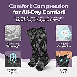 BraceAbility Compression Socks for Circulation
