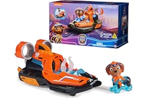 Paw Patrol: The Mighty Movie, Toy Jet Boat with Zuma Mighty Pups Action Figure, Lights and Sounds, Kids Toys for Boys & Girls 3+