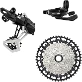 Microshift Advent MX 1x11 Groupset, Shifter, Pro Alloy Rear Derailleur, Alloy 11-50t Cassette
