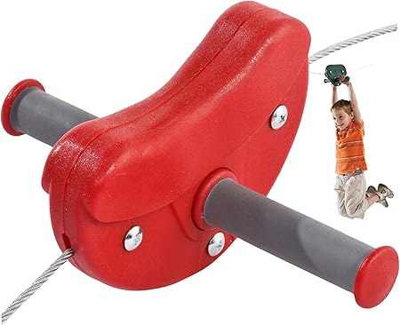 Tirolina Ninos Jardin Tirolesa 30 M Cable Exterior Amazon Es Deportes Y Aire Libre