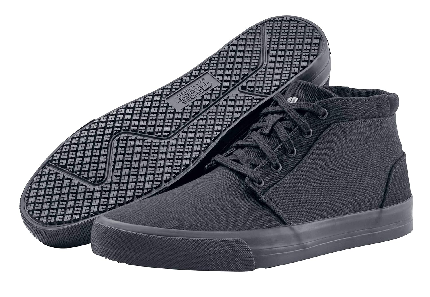 slip resistant high top sneakers