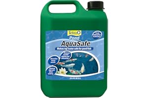 TETRA POND TetraPond AquaSafe 101.4 Ounces, Makes Tap Water Safe For Pond Fish