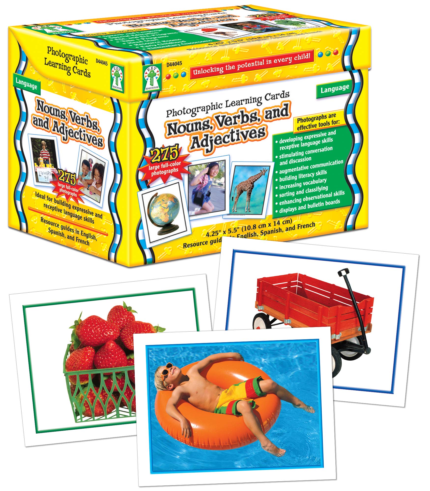 Carson Dellosa Key Education Nouns Verbs And Adjectives Photographic