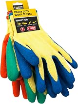 TUULKIT Gardening Gloves 3 Pairs Men Women Non Slip Latex Coating view 1