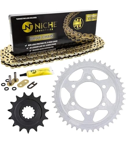 Amazon.com: NICHE Drive Sprocket Chain Combo for Kawasaki Z1000